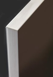 Zurfiz Brushed Steel Edge