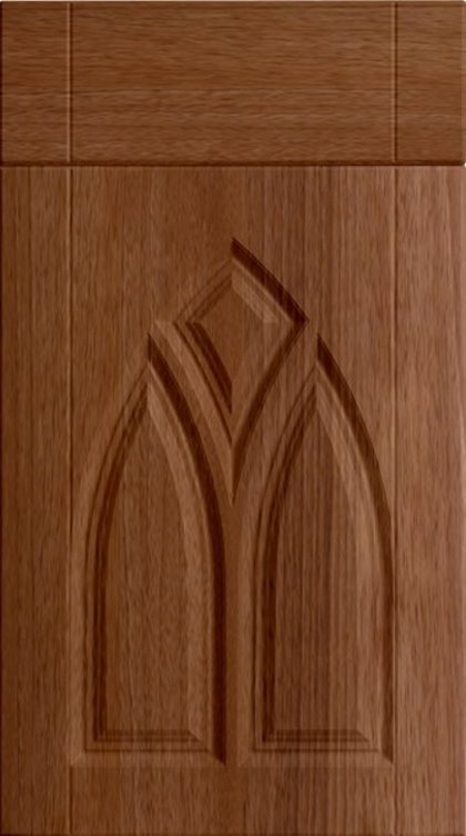 BELLA GOTHIC LIGHT WALNUT FINISH