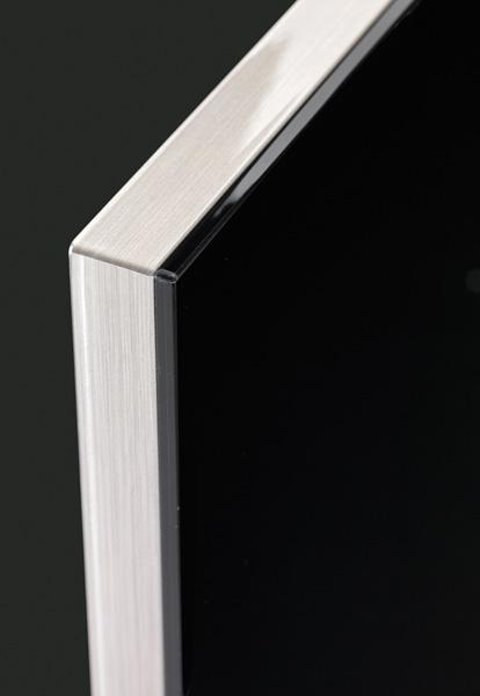 ZURFIZ METALLIC BLACK GLASS EDGE