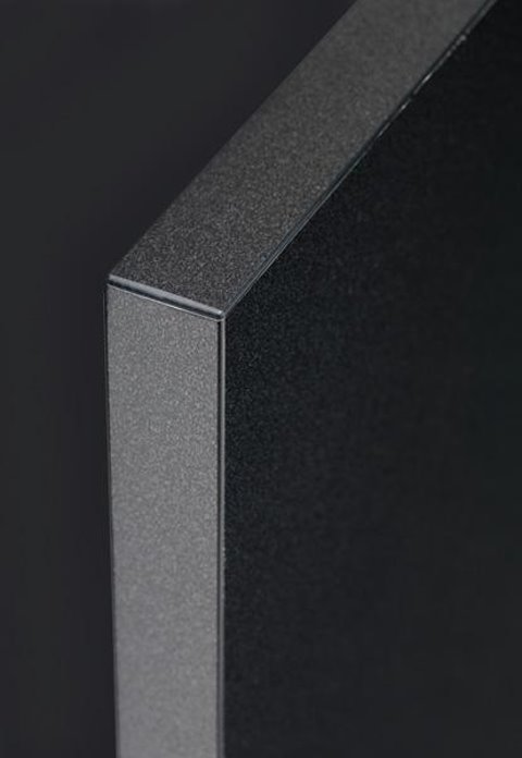 ZURFIZ METALLIC BLACK MATCHING EDGE